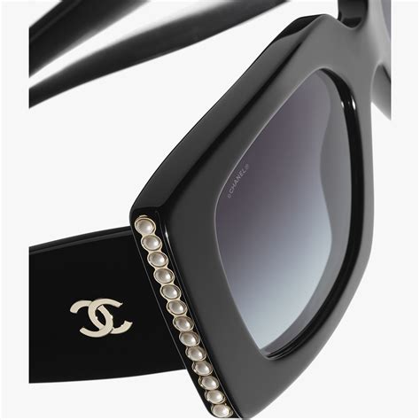 gold chanel sunglasses